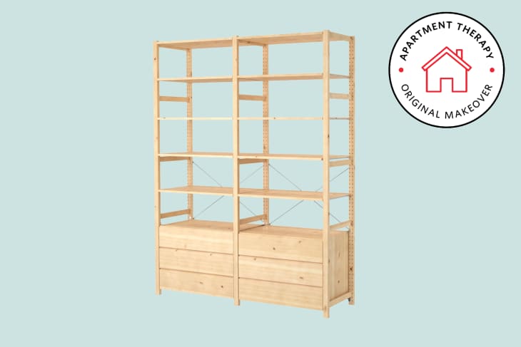 How to Hack IKEA IVAR Storage Into a Bathroom Vanity Apartment