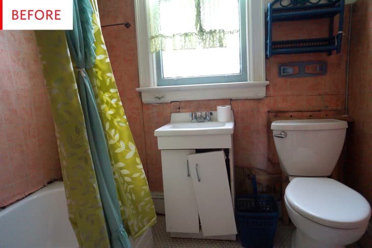 Mold Removal - Bathroom Remodel Before After | Apartment Therapy