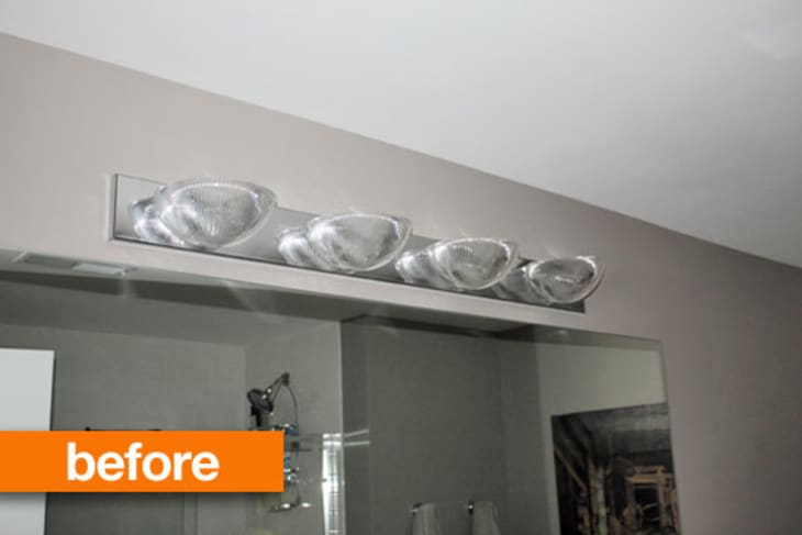 Diy vanity light fixture sale