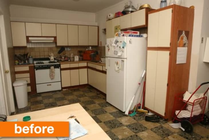 Painting particle best sale board cabinets