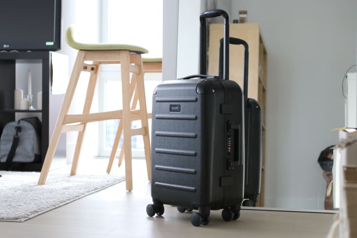 Suitcase that turns into sales a closet