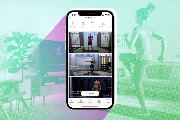 Peloton fitness app reviews clearance