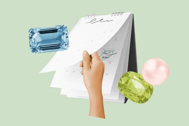 Color months birthstones discount