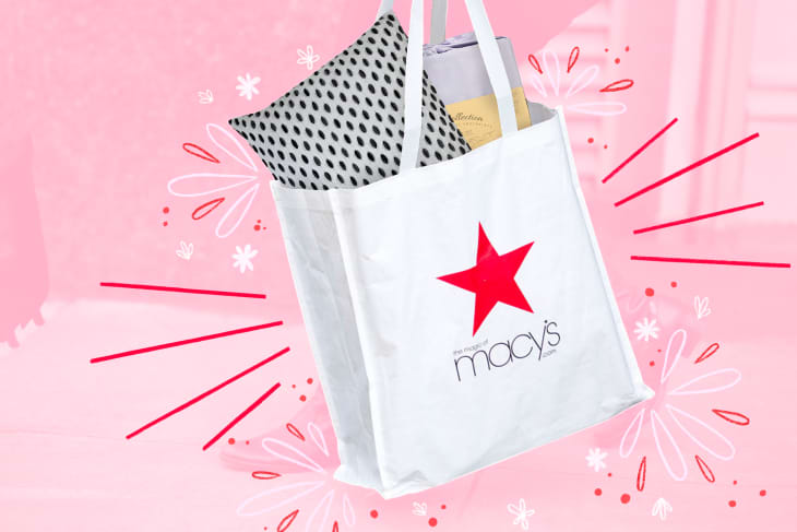 Macys reusable bag top