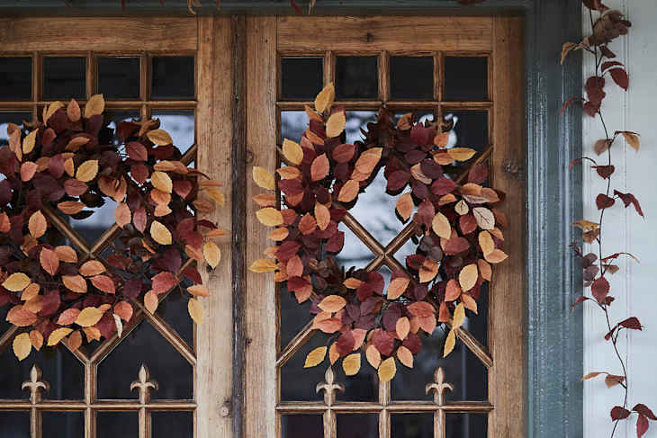 IKEA's HÖSTAGILLE Artificial Wreath Is the Perfect Fall Accent