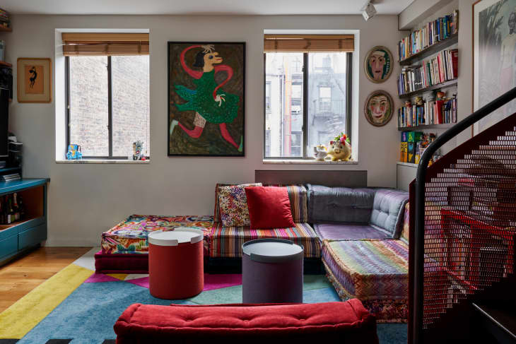 Colorful 1970s Inspired New York Apartment | Apartment Therapy
