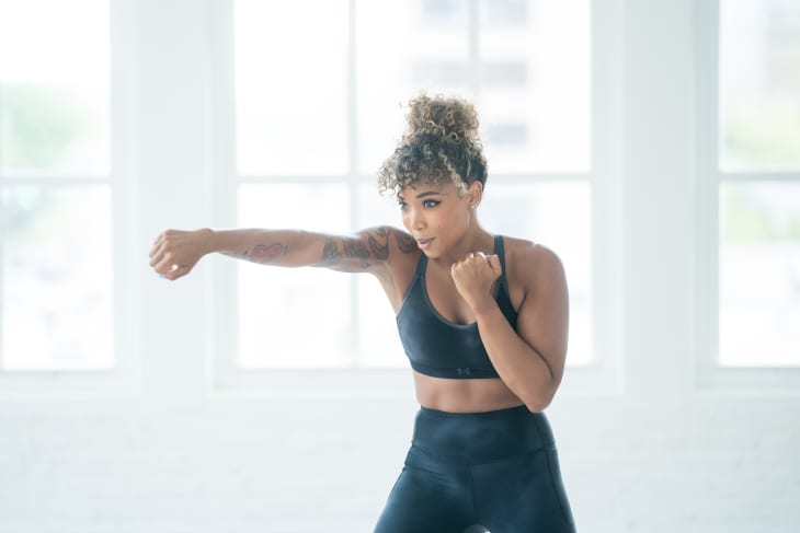10 Minute Bodyweight Boxing Workout by Sweat Trainer Monica Jones