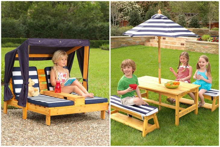 Kidkraft lounge chair with umbrella shop