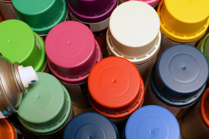 Plastic spray hotsell paint colors