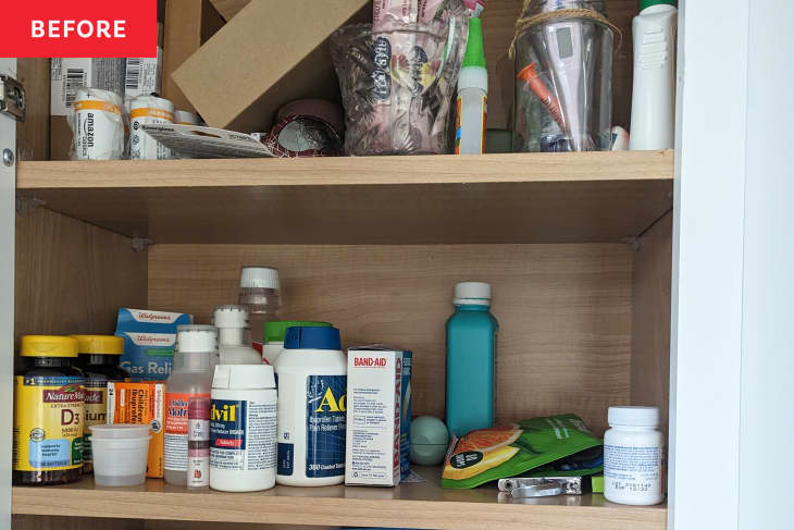 Kitchen outlet medicine cabinet