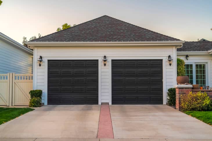 The Best Color to Paint Your Garage Door, According to a Real Estate