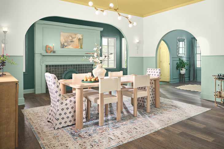 8 Stylish Blue Green Color Palette Paint Combinations | Apartment Therapy