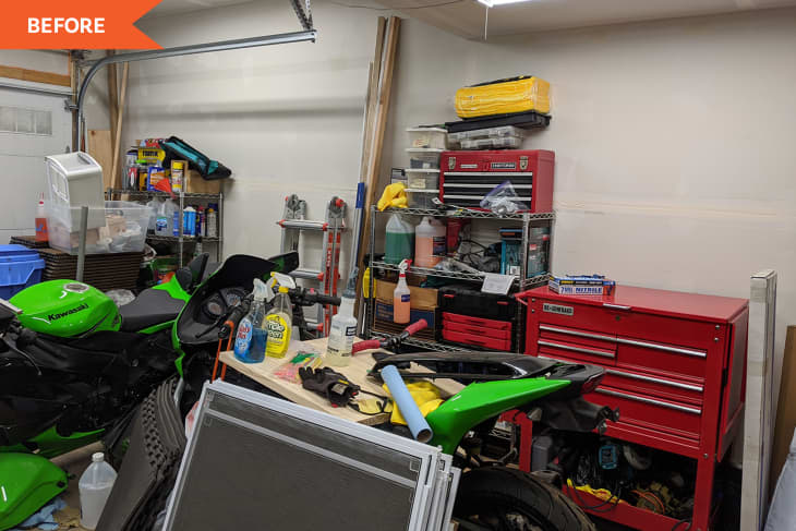 Before & After: A $600 IKEA Garage Makeover