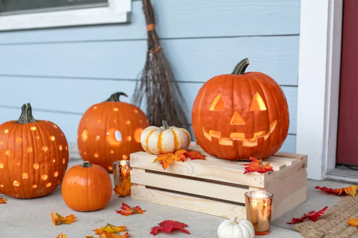 This TikTok Trick Can Transform Your Porch Into an Autumn Wonderland