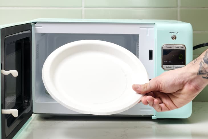 Can You Microwave Paper Plates Is It Safe What to Know The Kitchn