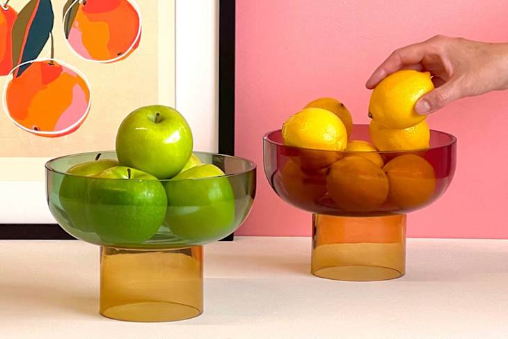 Cloudnola Glass bowls as one of the best household gifts apartment therapy