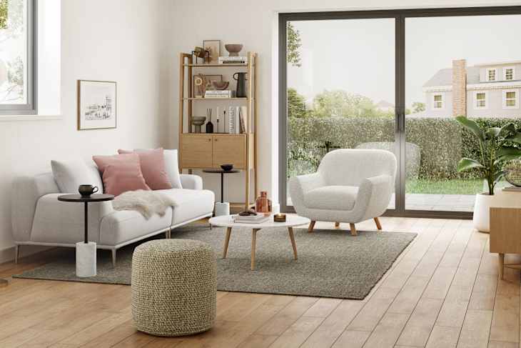 Living room with Article furniture