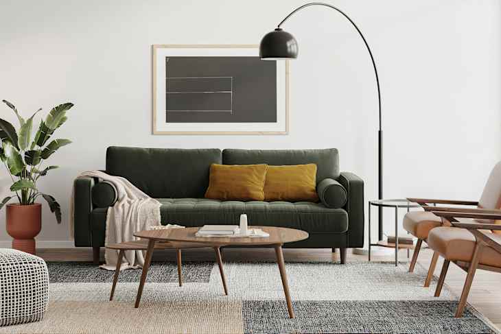 Living room with Article furniture