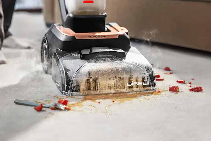 Revolution® HydroSteam®
Upright Carpet & Upholstery Cleaner