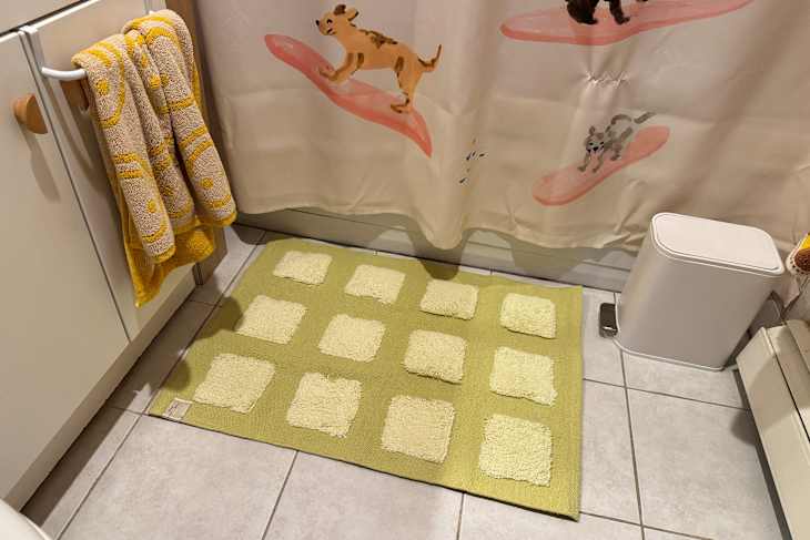 Quiet town Malta bathmat.