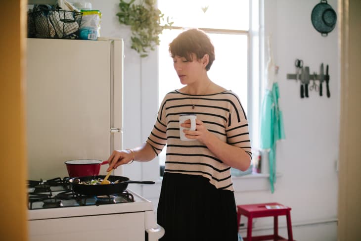 Dreaming Tea Kettle On The Stove Stock Photo - Download Image Now