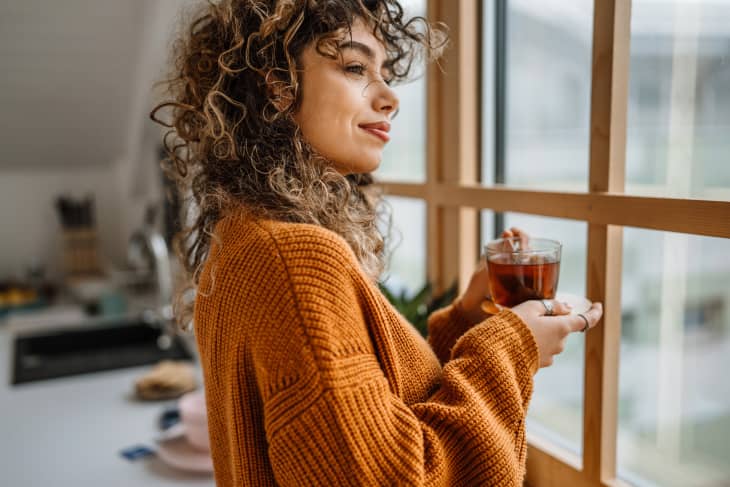 Cozy Lined Clog - Coffee/Light Brown