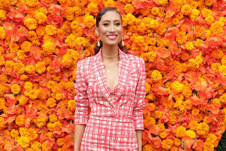 Elaine Welteroth attends the Veuve Clicquot Polo Classic at Will Rogers State Historic Park on October 02, 2021 in Pacific Palisades, California.
