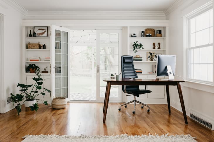 This portable lap desk turns my bed into an office