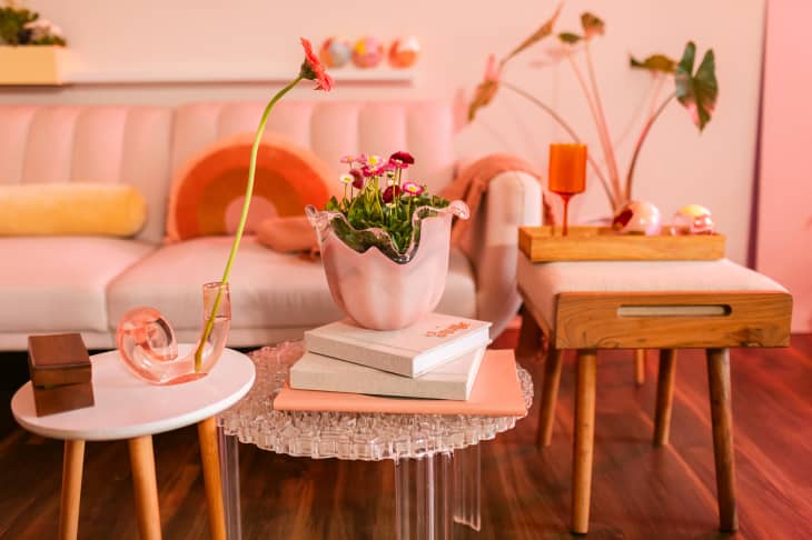 Peach Home Interior design