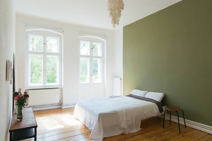 Minimalist Naturally-Lit Bedroom