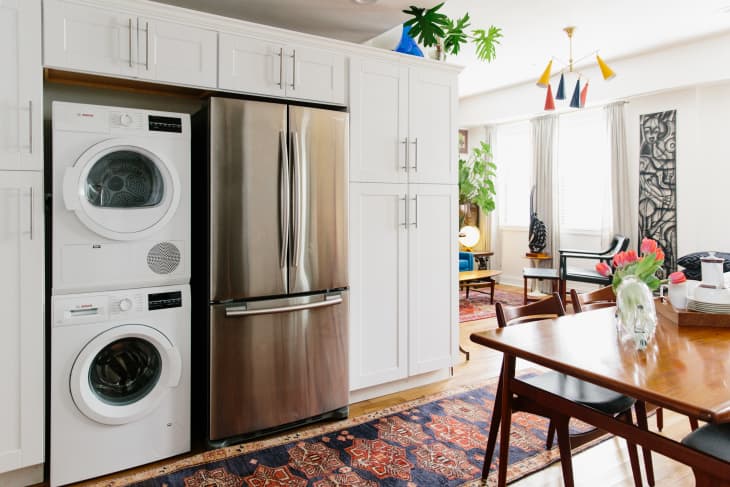 Apartment stacked washer 2024 and dryer