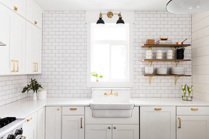 Removing peel store and stick backsplash