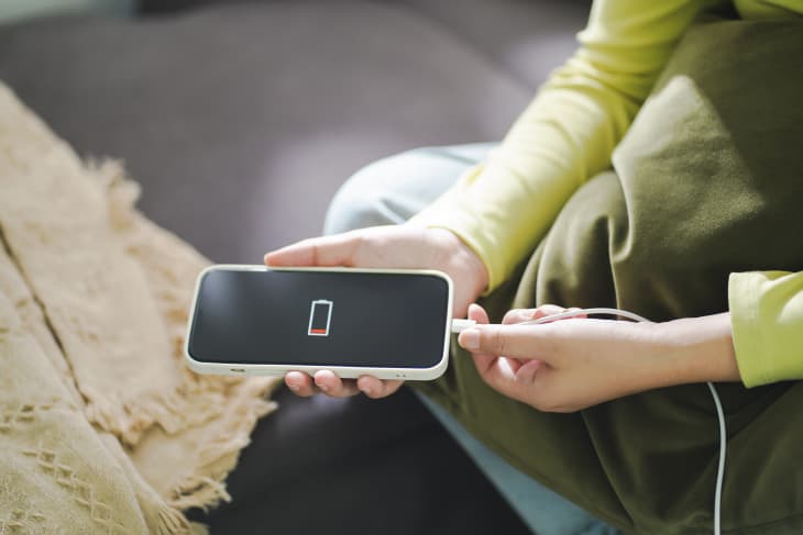 Phone to outlet phone charging