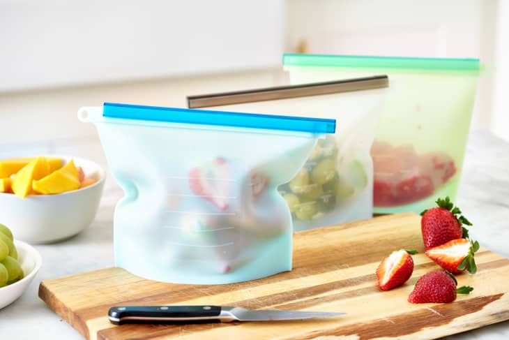 Silicone store ziplock bags