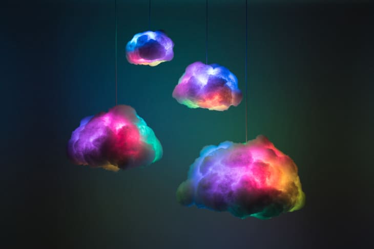 Interactive shop cloud lamp