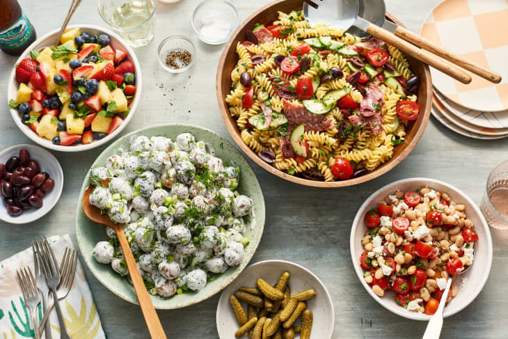 Easy Potluck Salads - Pasta, Potato, Fruit | The Kitchn
