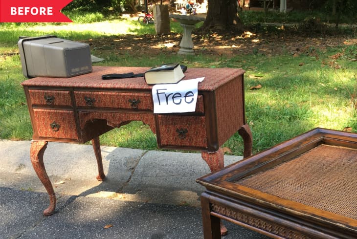 Old clearance desk restoration