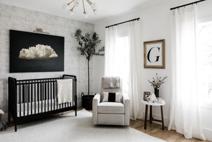 How to Design a Modern, Sophisticated, Unexpected Nursery for a Little ...