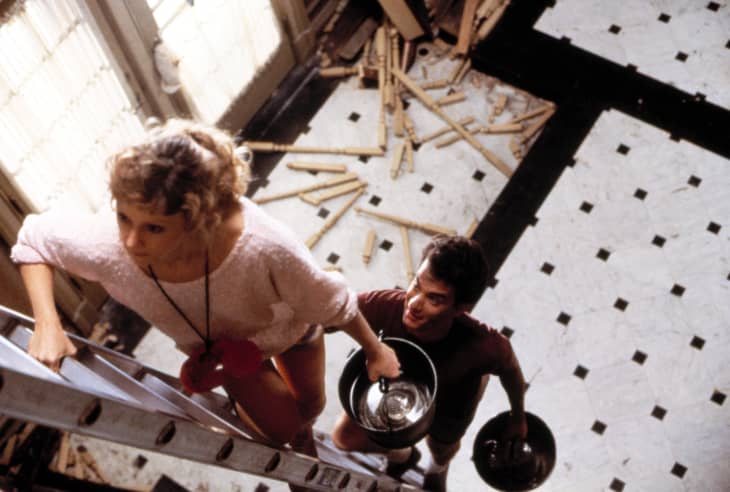 THE MONEY PIT, Shelley Long, Tom Hanks, 1986. (c) Universal Pictures/ Courtesy: Everett Collection.
