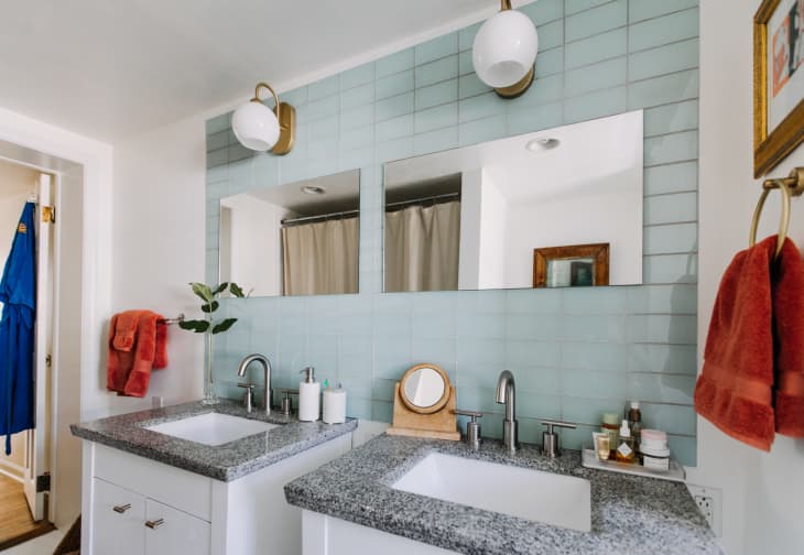 Checkerboard Bath Sheets