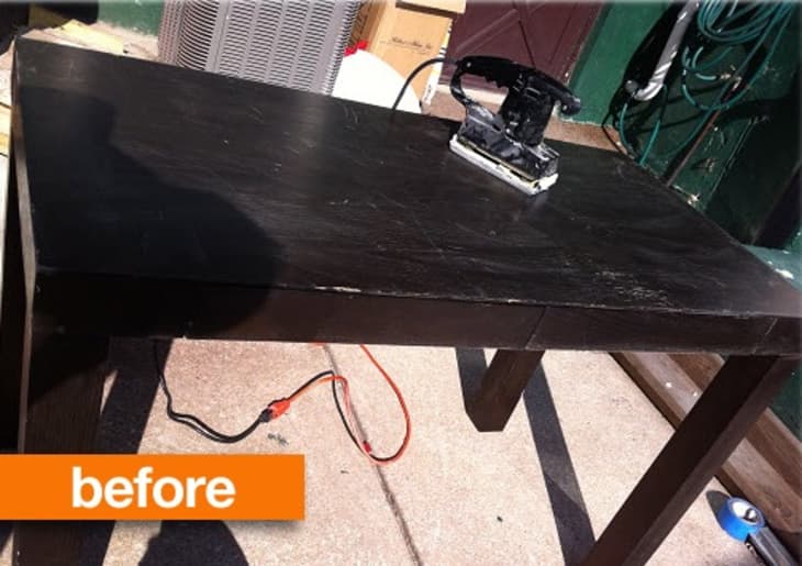 West elm top parsons coffee table