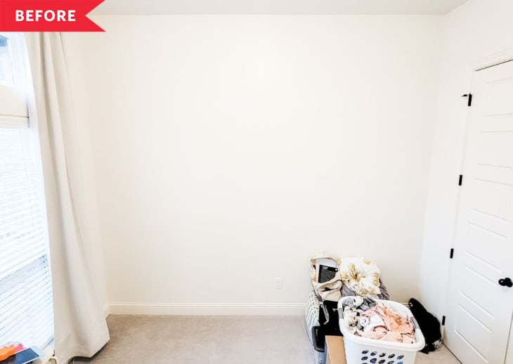 Before: empty white room