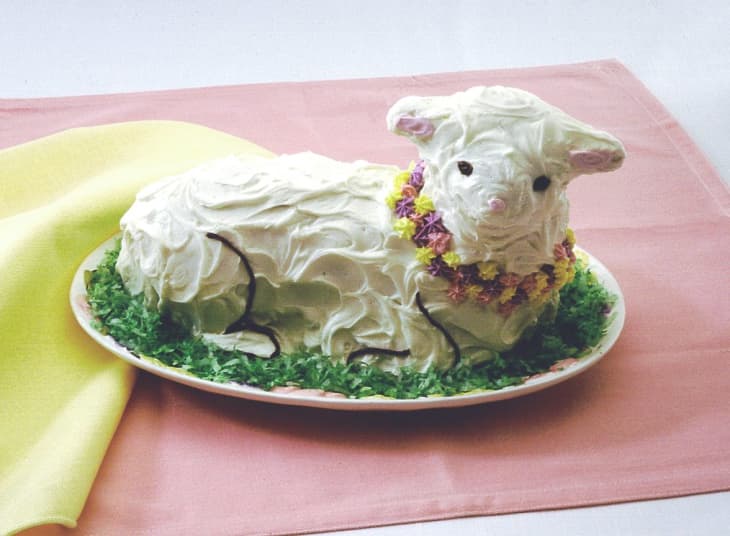 The Delightful Kitsch of Easter Lamb Cake The Kitchn