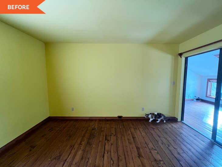 Before: empty white room