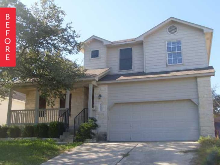 Before & After A “Cookie Cutter” House Gets A Bold, Brilliant Makeover Apartment Therapy