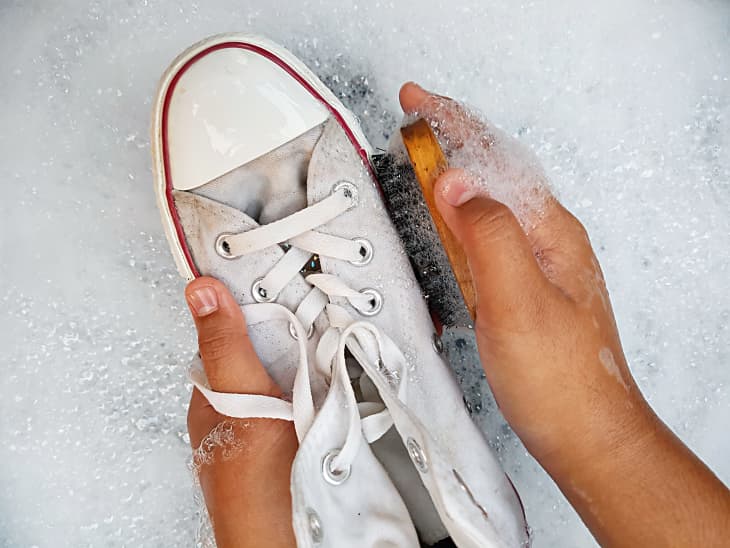 Cleaning mold off shoes hotsell
