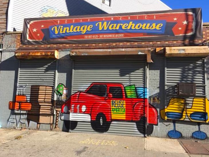 Reuse America Vintage Warehouse Unique Finds in Brooklyn Apartment Therapy