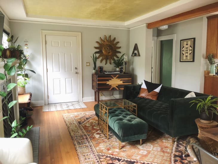 An Artforward Funky Vintage Portland Bungalow Apartment Therapy