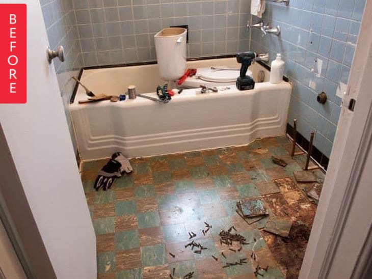Vintage clearance bathroom tiles