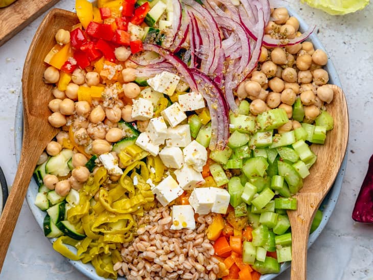 View of The No-Lettuce Chickpea Salad I Make Every Week of Summer | The Kitchn